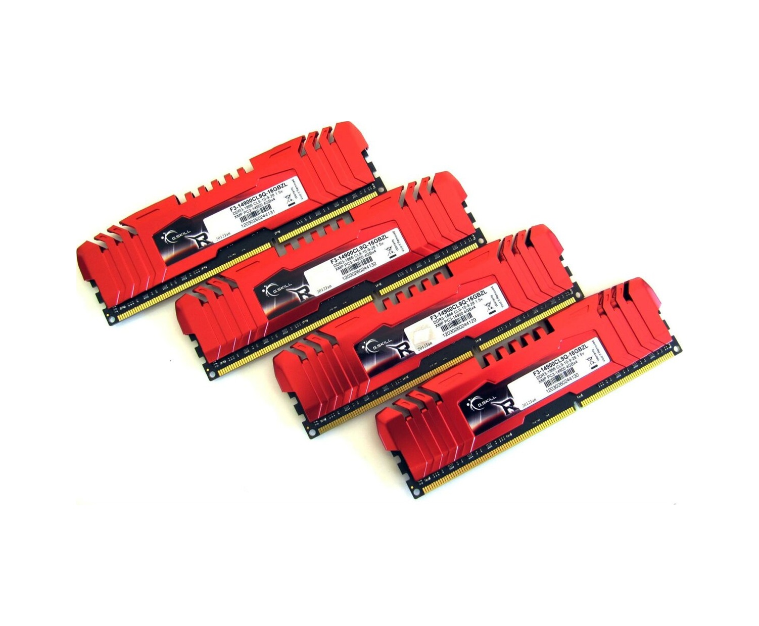 G.skıll Ripjaws Z F3-14900CL9Q-16GBZL 16 Gb 4x4 Gb 240-Pin DDR3 1866 MHz CL9 Masaüstü Ram Bellek