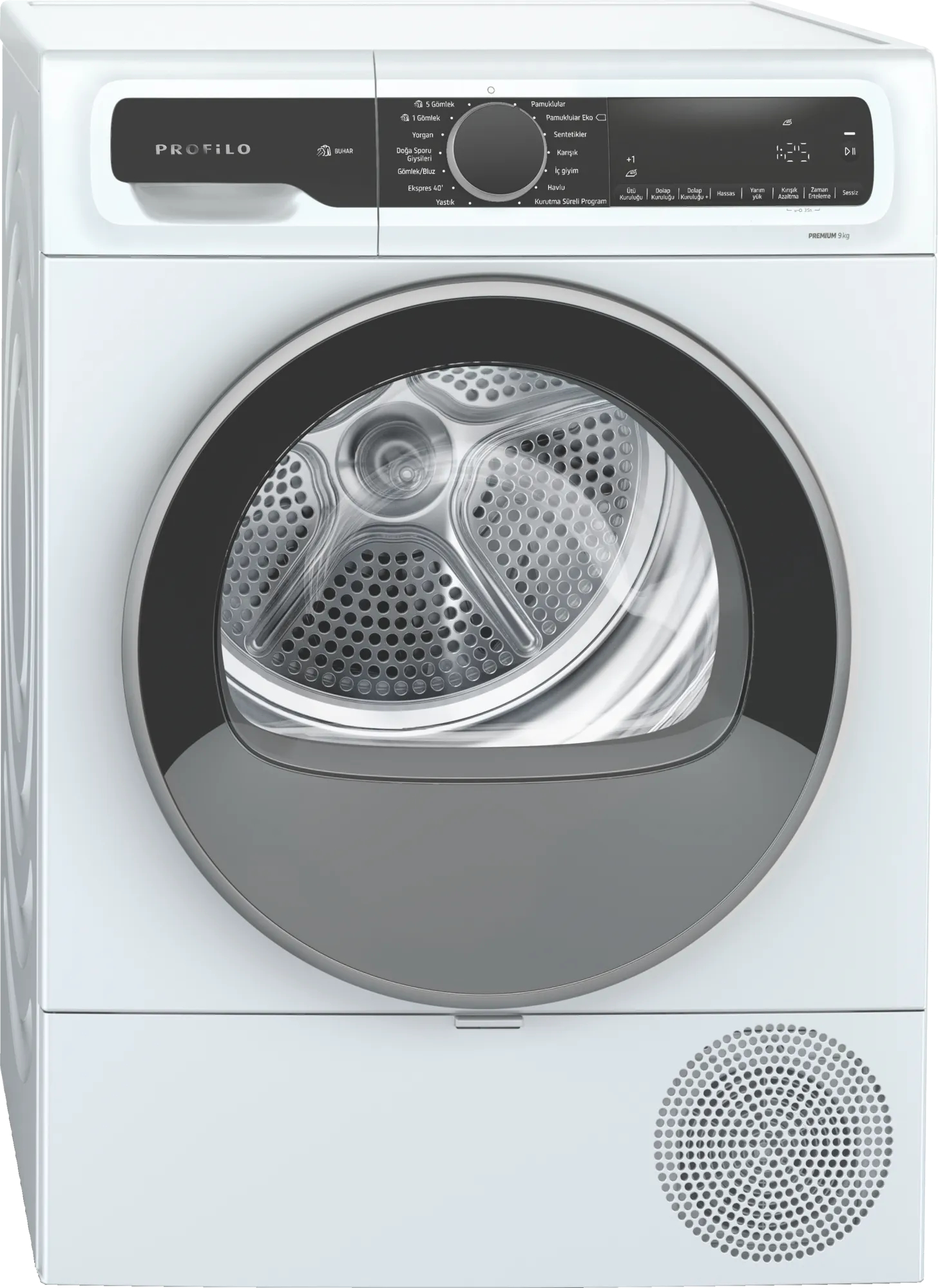 Profilo KM961RCTR 9 KG Isı Pompalı Çamaşır Kurutma Makinesi