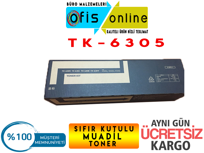 Kyocera Tk-6305 Uyumlu Toner Taskalfa 3500I-4500I-5500I-4501I-550