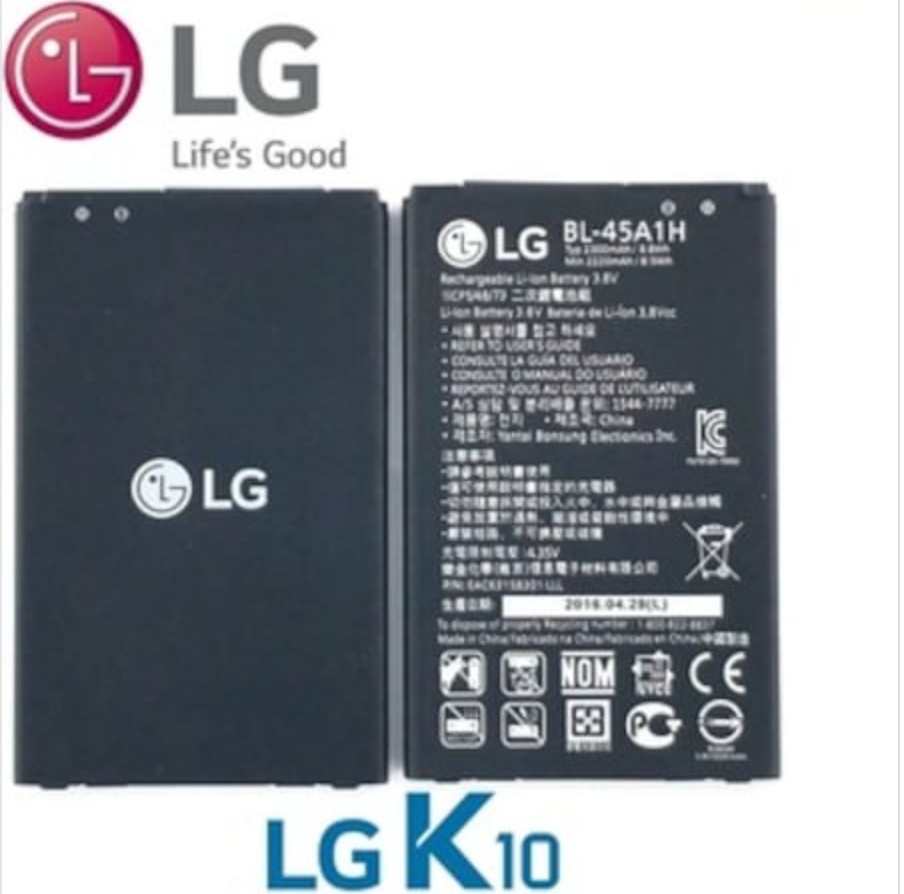 Lg K10 Bl-45A1H Batarya Pil Kutulu