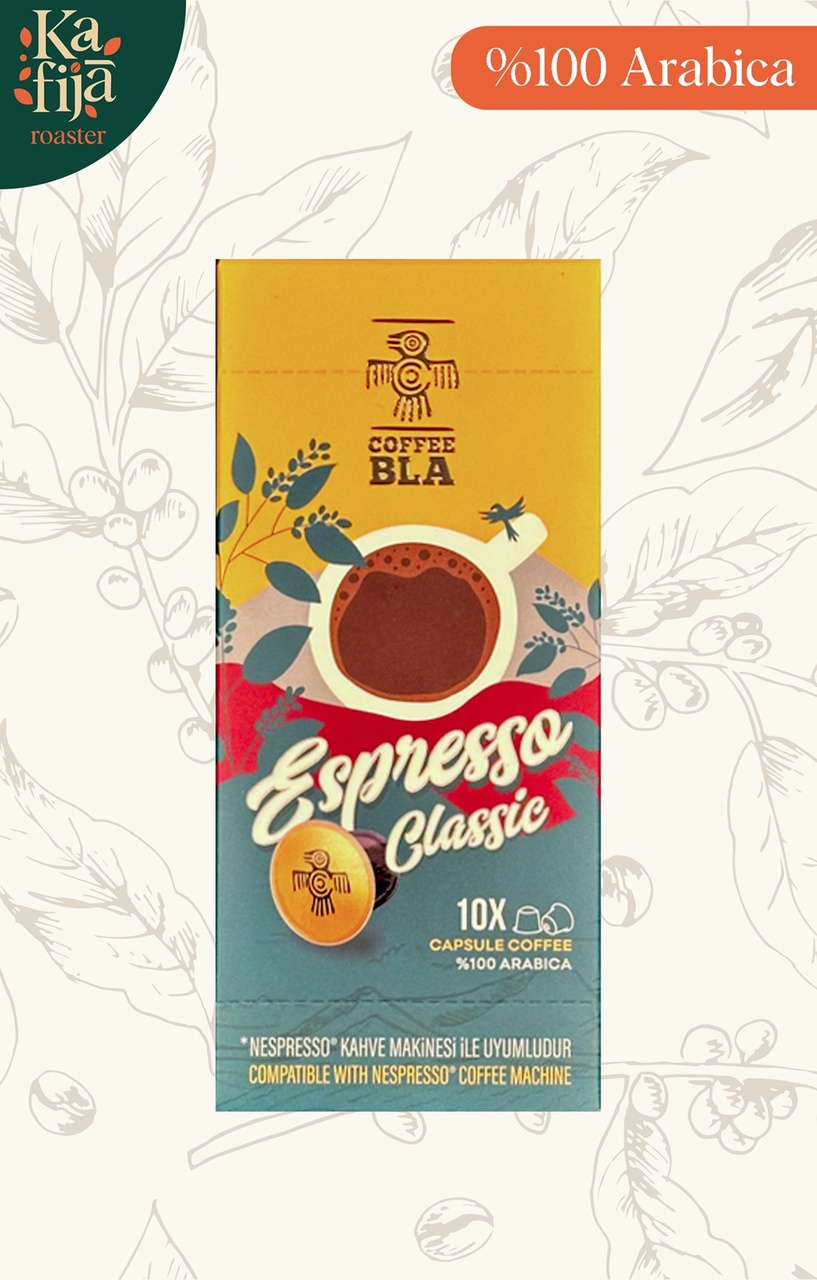 Coffee Bla Espresso Kapsül Nespresso Uyumlu 10'lu