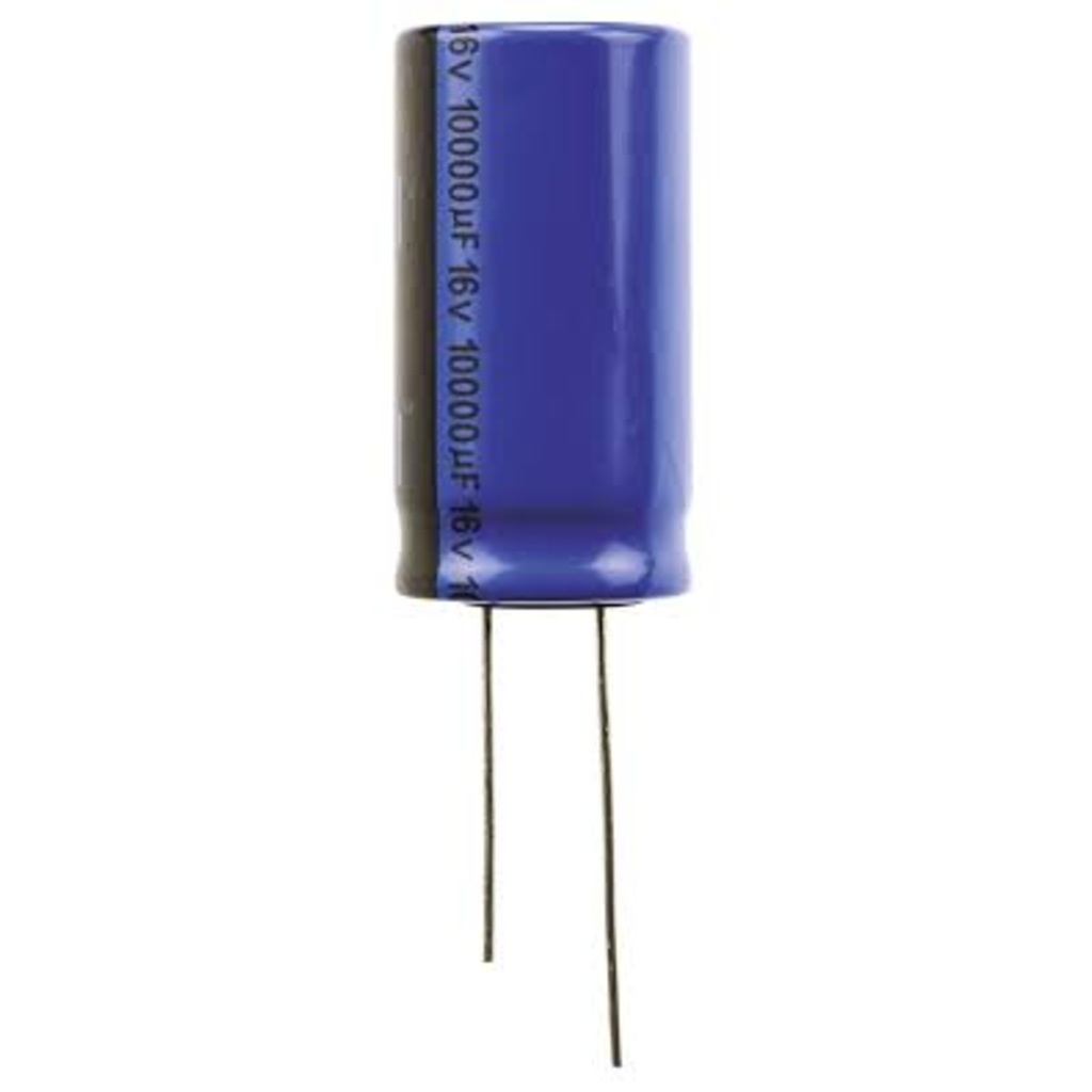10000Uf 16V (18X35Mm) Elektrolitik Kondansatör(Mavi) 'A' Kalite