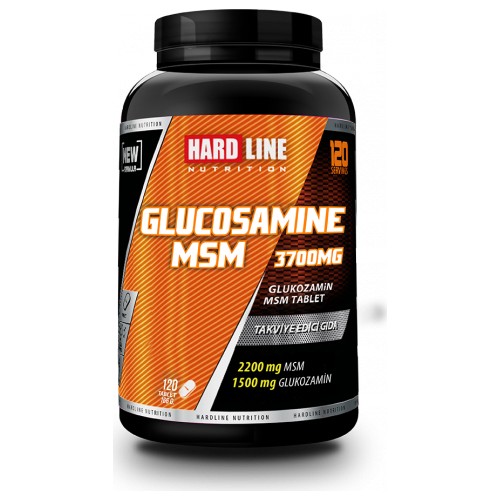 Hardline Glucosamine Msm 120 Tablet - Glukozamin / Eklem