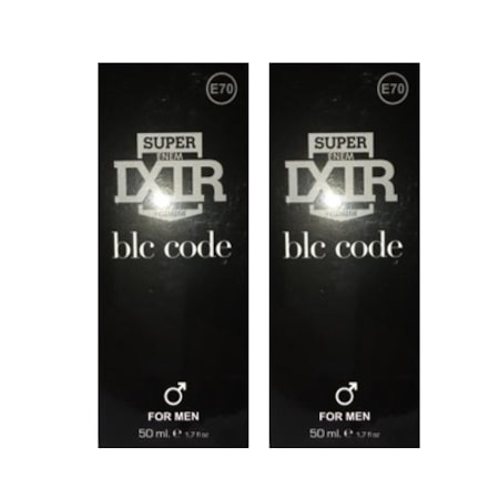İxir Blc Code E70 Erkek Parfüm EDT 50 ML x 2