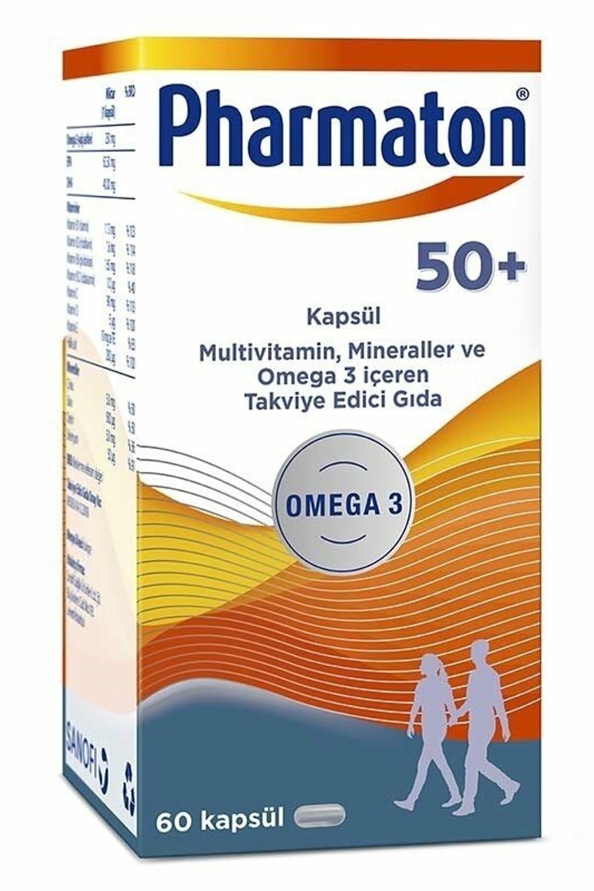 Pharmaton Vitality 50 Plus 60 Kapsül