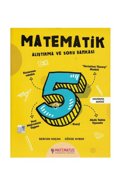 Matematus Yayınları 5. Sınıf Matematik Alıştırma ve Soru  Bankası