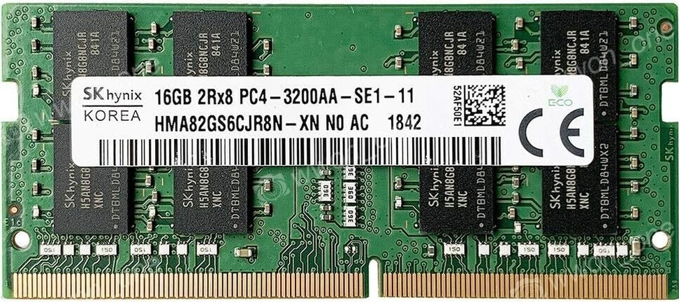 SK Hynix HMA82GS6CJR8N-XN 16 GB DDR4 3200 Mhz 2Rx8 PC4-3200AA Ram