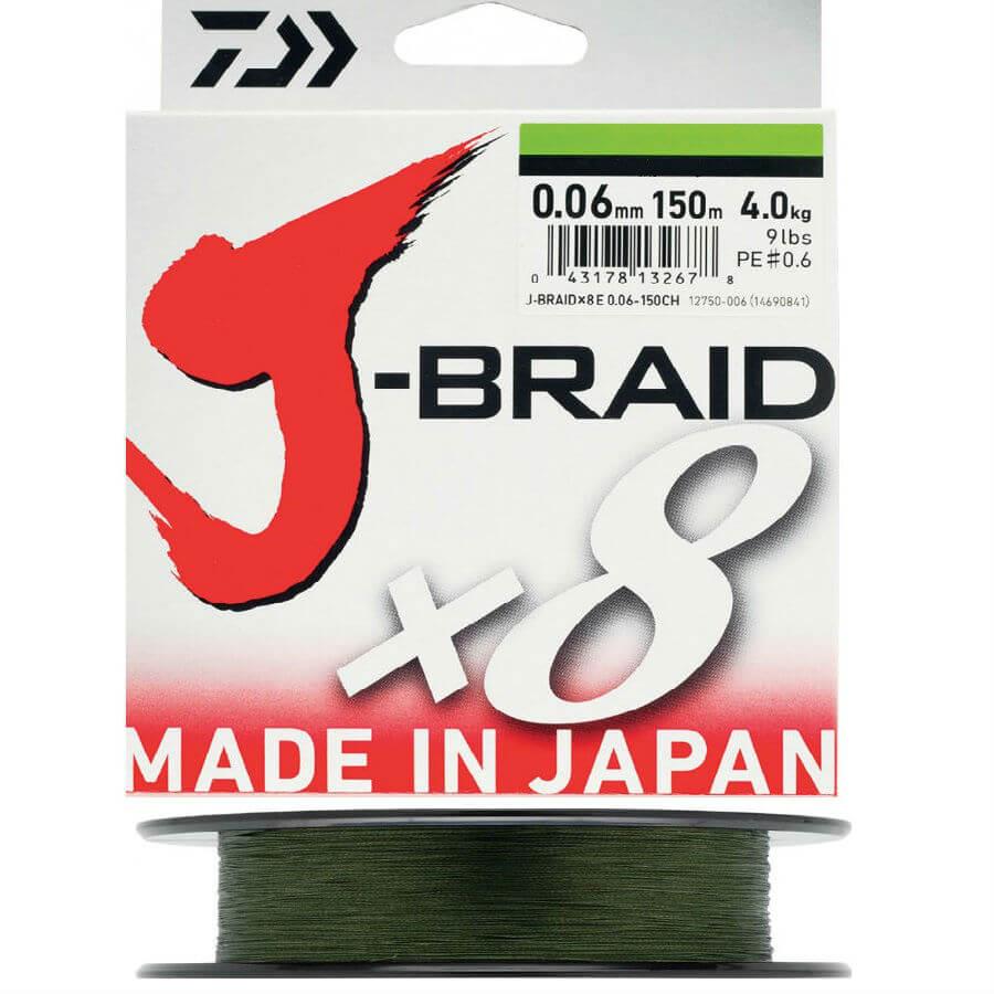 Daiwa J-Braid 8B Koyu Yeşil 150M Ip Misina (233558561)