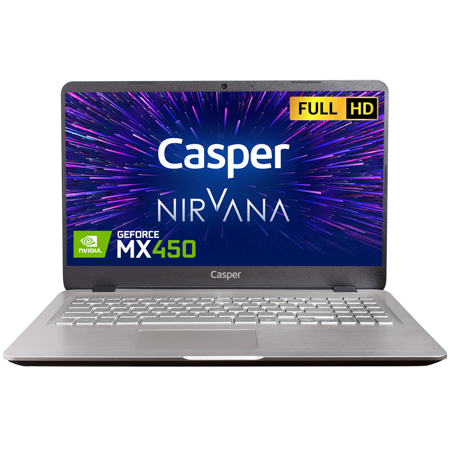 Casper Nirvana S500.1135-8V50X-G-F i5-1135G7 8 GB 500 GB NVME SSD MX450 15.6" Dos Dizüstü Bilgisayar