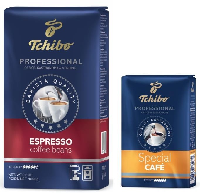 Tchibo Profesional Espresso Çekirdek Kahve 1 KG + Tchibo Profesional Special Filtre Kahve 250 G