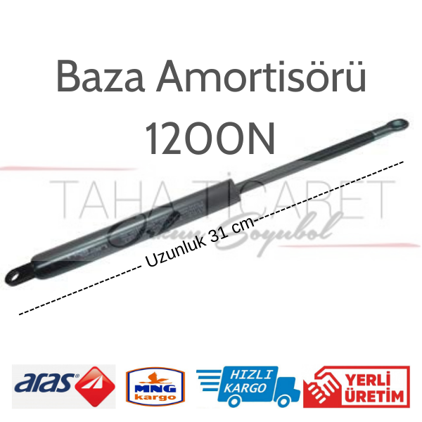Tahaticaret Baza Amortisörü 1200N (1Çift) 30-31Cm Uzunluk (181125943)