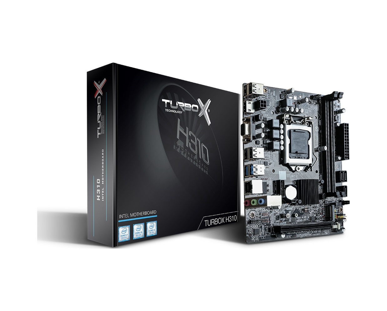 Turbox H310 Intel H310 2666 MHz DDR4 LGA 1151 mATX Anakart