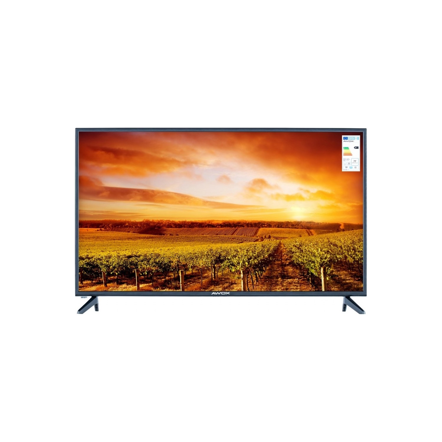 Awox B206500S 65" 4K Ultra HD Android Smart LED TV