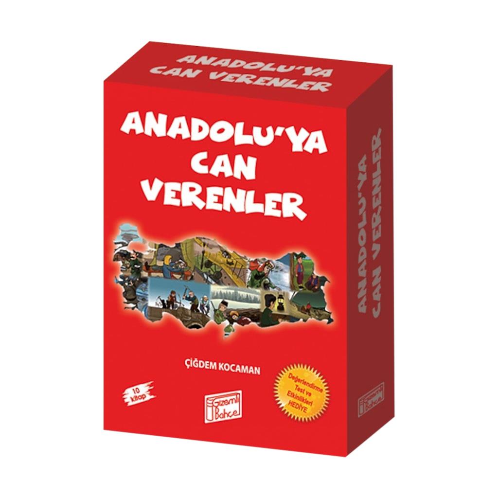 Anadolu`ya Can Verenler - Gizemli Bahçe Yayınları 10 Kitap