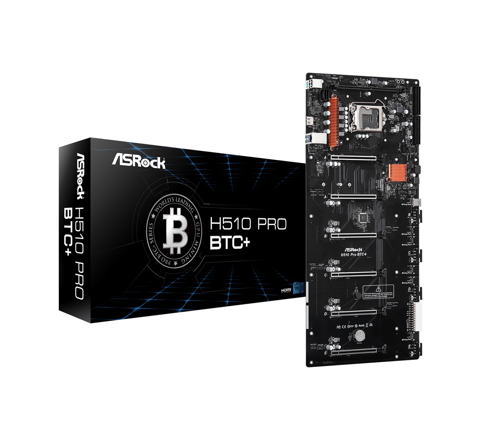 Asrock H510 Pro Ddr4 Btc Intel C242 M.2 Ex-atx Anakart