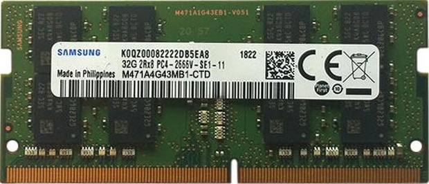 Samsung M471A4G43MB1-CTD 32 GB DDR4 2666 MHz CL19 Ram