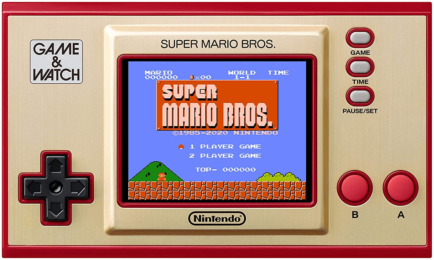 Nintendo Game&Watch Super Mario Bros Oyun Konsolu (Distribütör Garantili) Krem