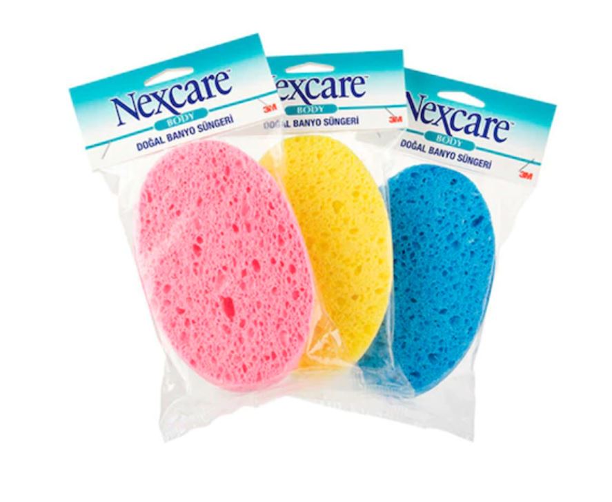 Nexcare Body 3M Doğal Banyo Süngeri Çok Renkli