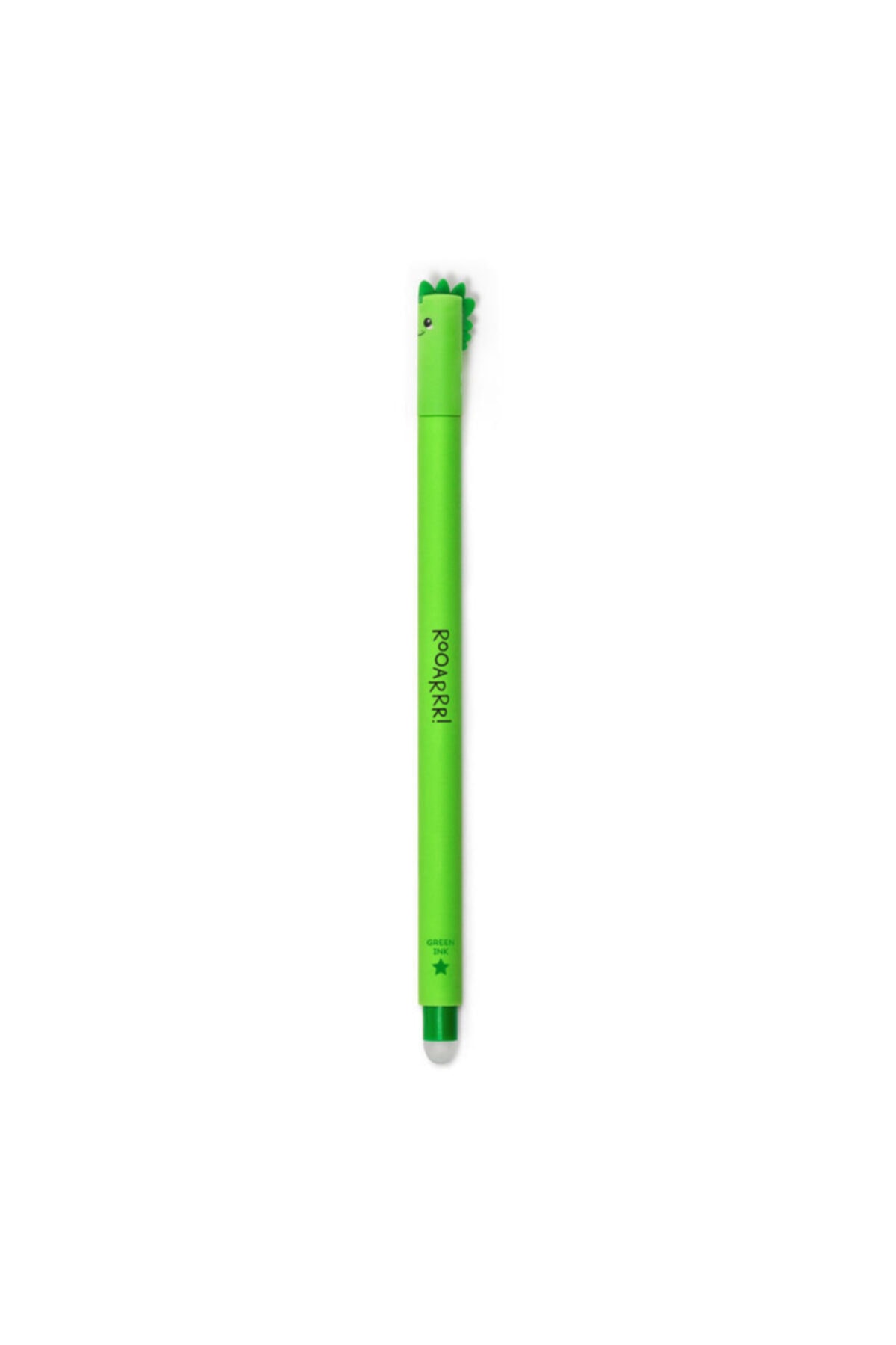 Silinebilir Yeşil Renkli Jel Kalem Dinazor Figürlü