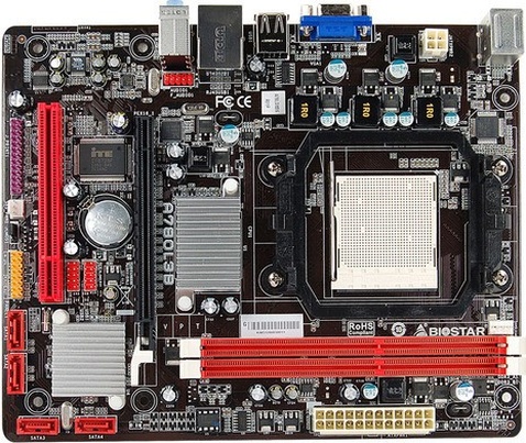 Biostar A780L3B AMD 760G 1600MHz DDR3 AM3 Micro-ATX Anakart