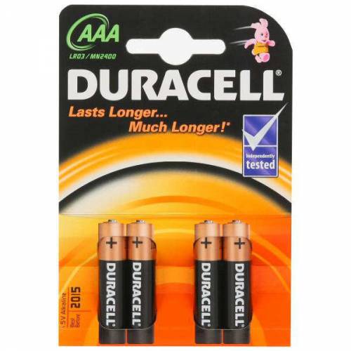 Duracell (AAA) Alkaline İnce Pil 1 adet ORJİNAL