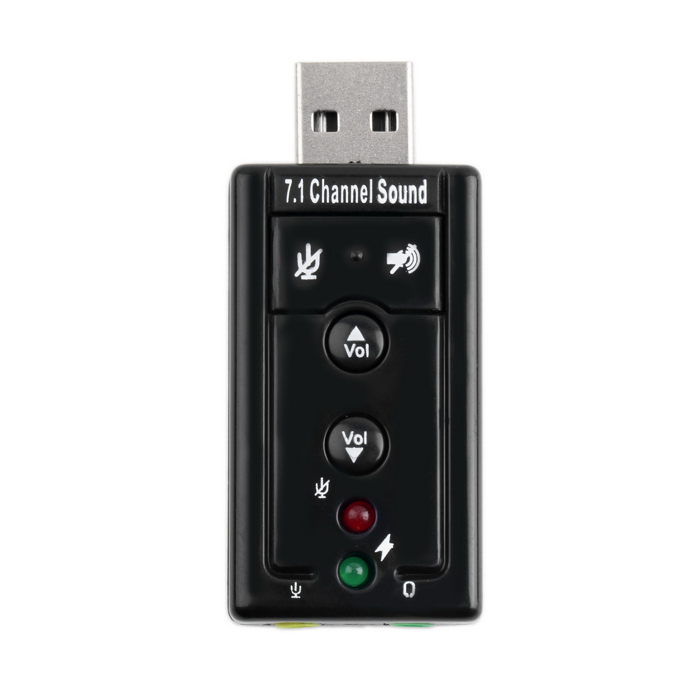 7.1 USB SES KARTI VIRTUAL SOUND 3D - WİN7-8-10 OTOMATİK KURULUM