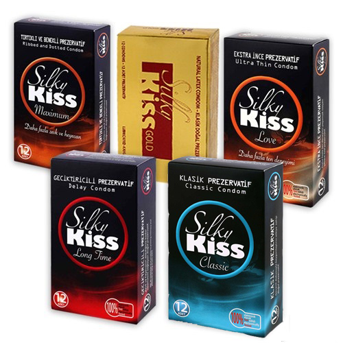 Silky Kiss 5'li Kutu 60 Adet Prezervatif
