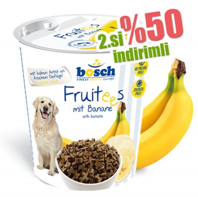 Bosch Fruitees Muz Aromalı Köpek Ödülü 200 Grx2 Adet