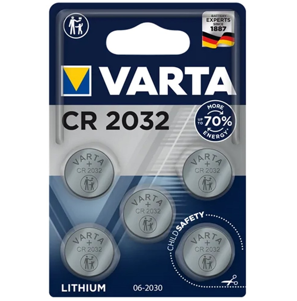 Varta Cr2032 3 Volt Lityum Pil 5li Paket Fiyatı -73930