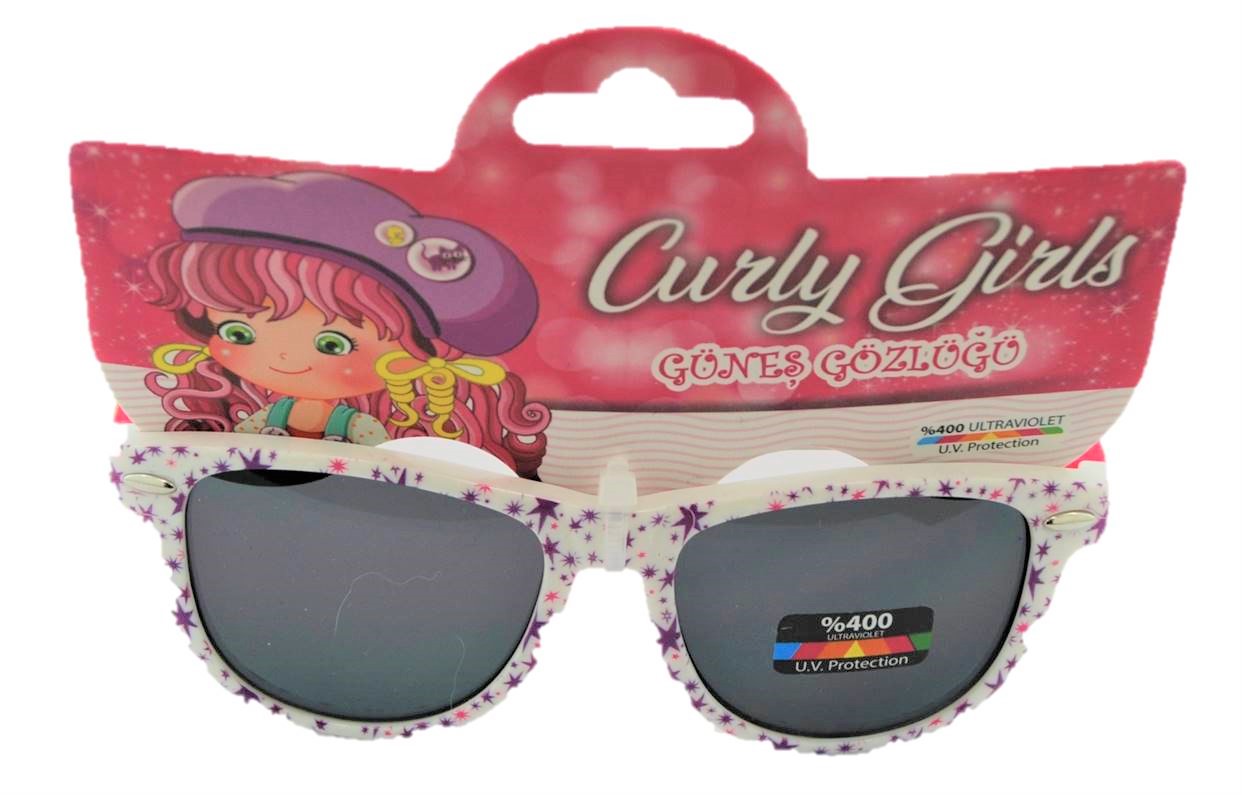Curly Girls Lisanslı Çocuk Güneş Gözlüğü(Lp21157-04) Uv 400