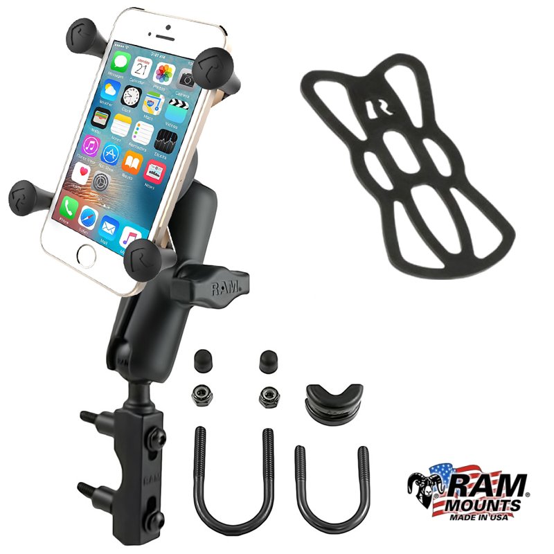 RamMount Motosiklet/Bisiklet/ATV için evrensel telefon tutucu