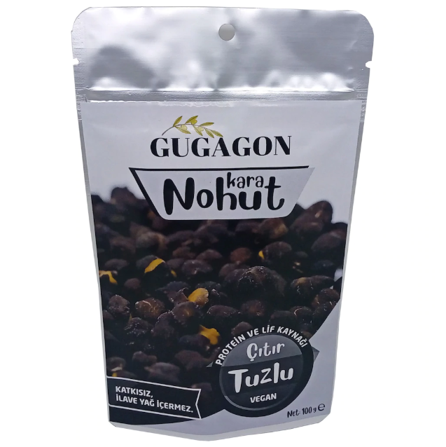 Gugagon Tuzlu Çıtır Kara Nohut 100 G