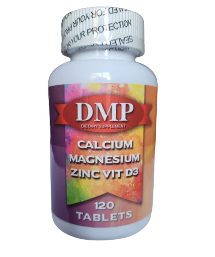 Dmp Calcium Magnesium Zinc Vitamin D3 Kalsiyum Magnezyum Zink