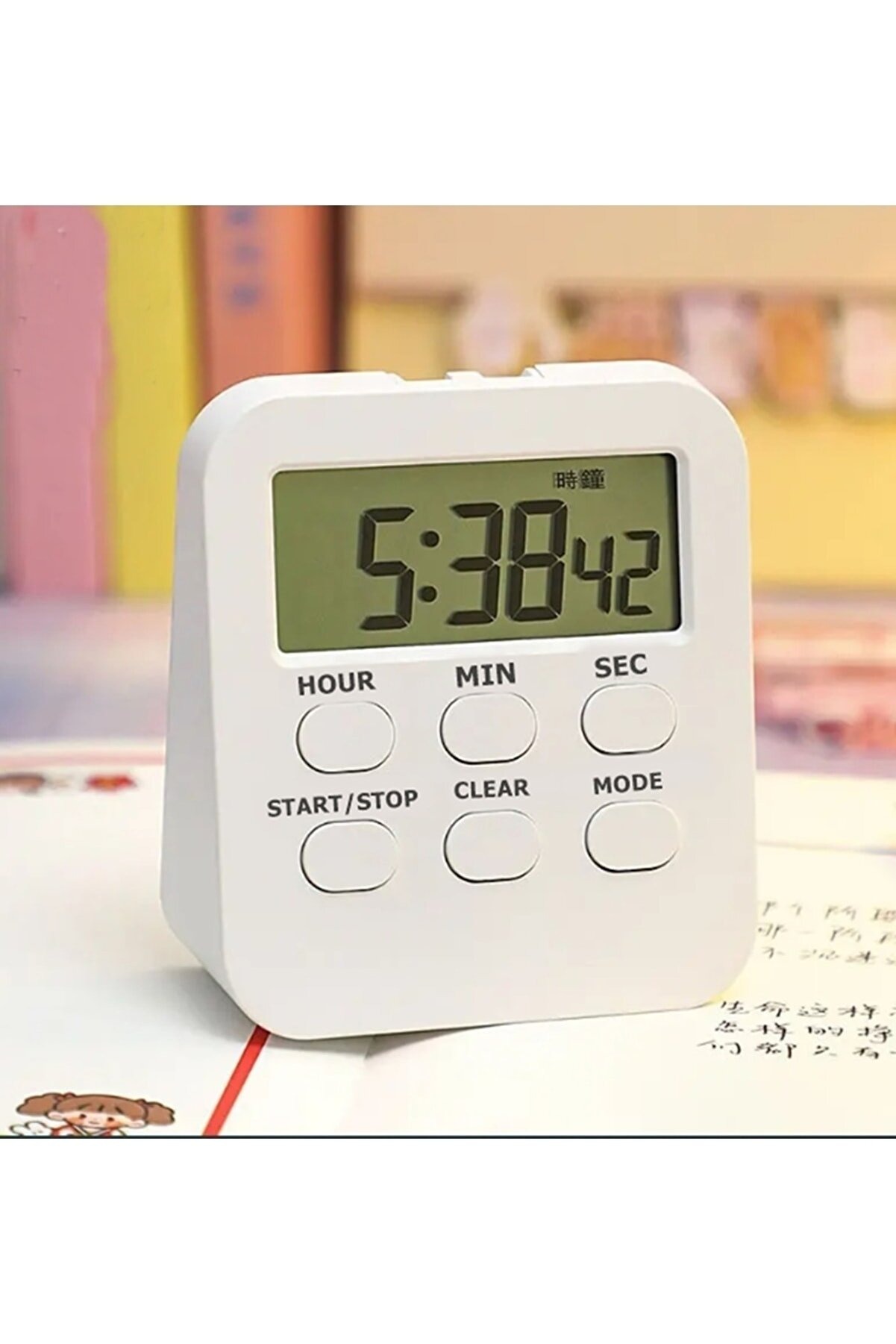 Kronometre Saat Mıknatıslı Buzdolabı Kronometresi Alarmlı