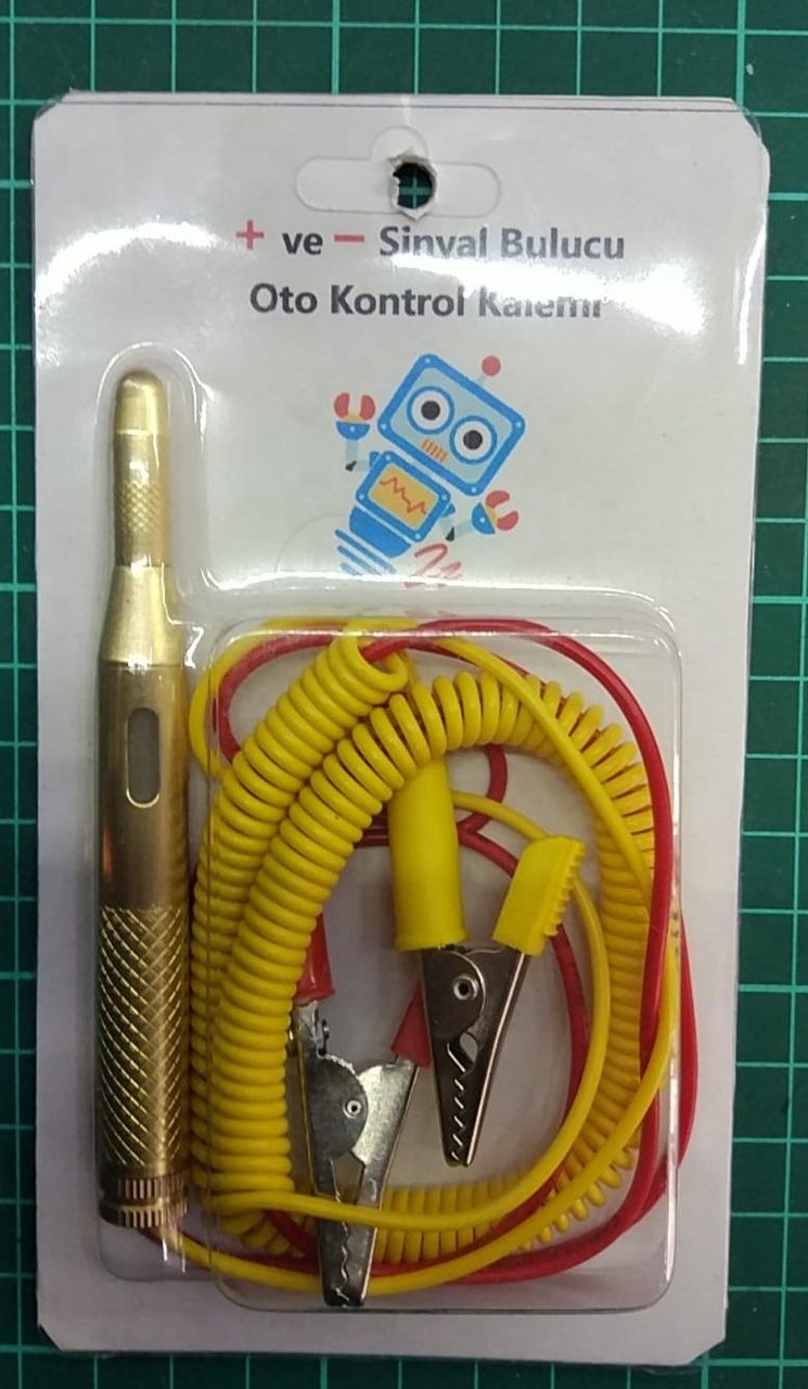 Artı ve Eksi Sinyal Bulucu Oto Kontrol Kalemi
