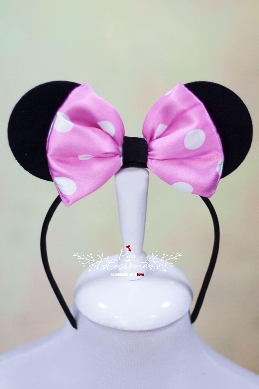 Minnie Mouse Pembe Taç