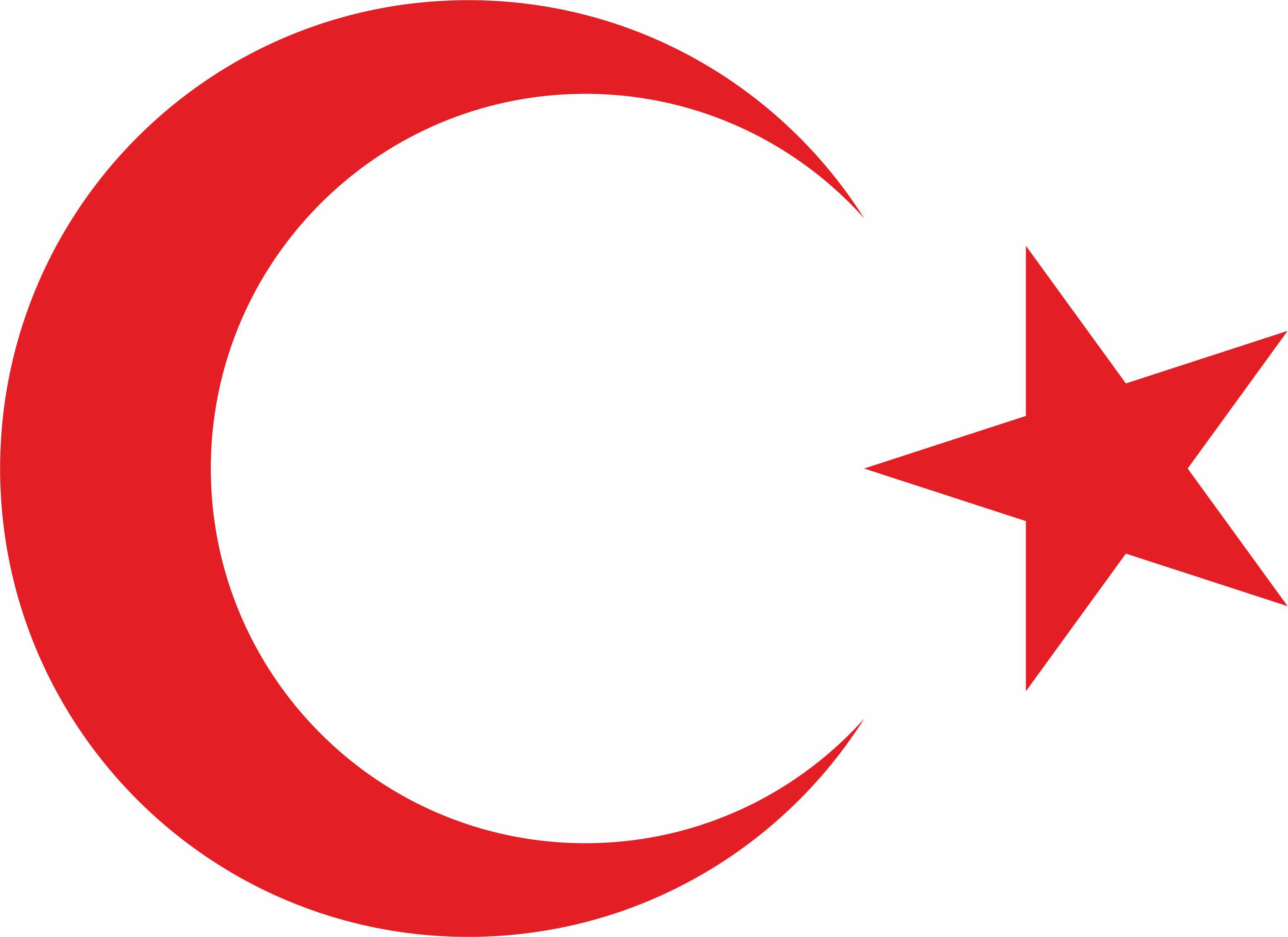 Ay Yıldız Sticker Türk Bayrağı Sticker (394290097)