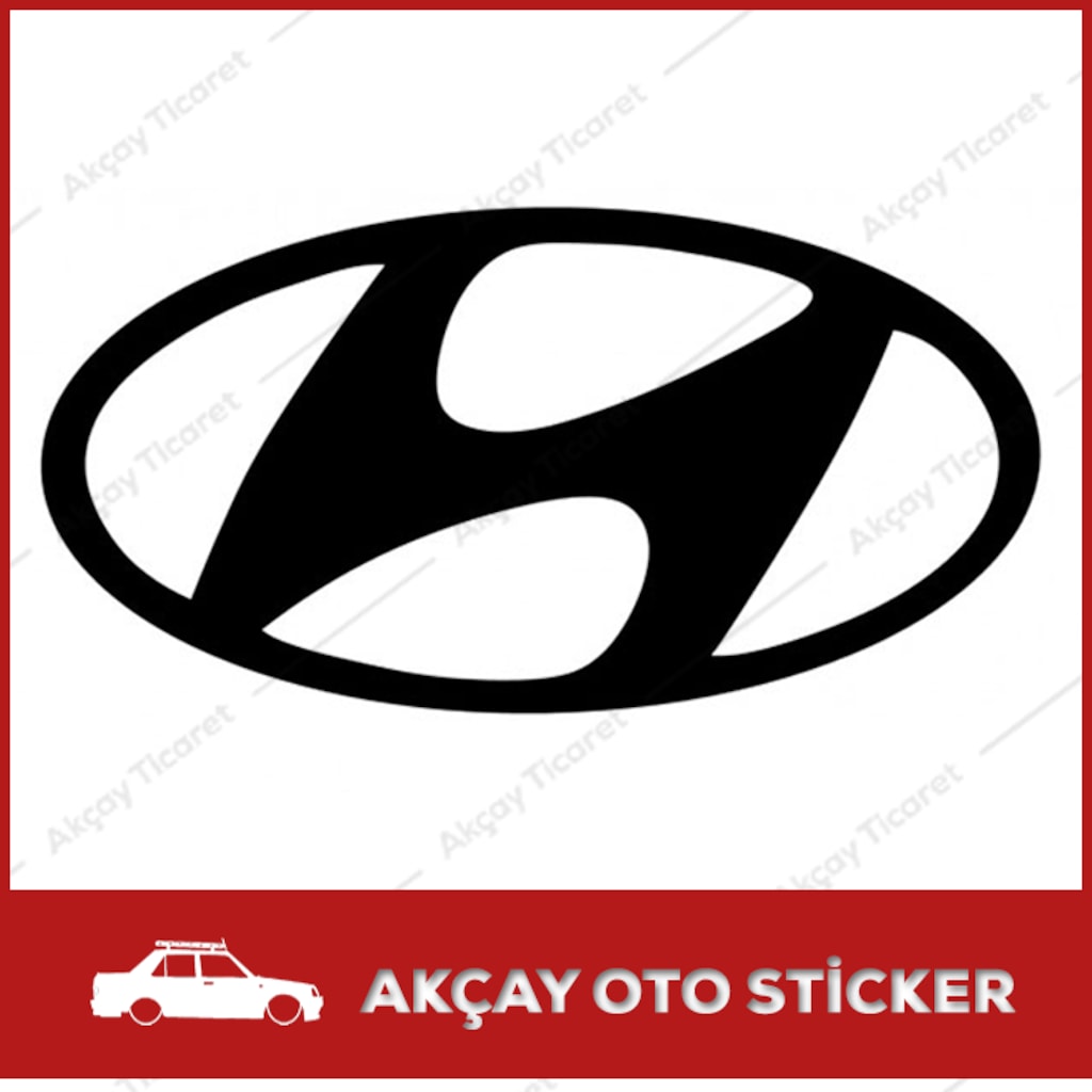 Hyundai Sunroof Sticker Hyundai Sticker Hyundai Araç Sticker
