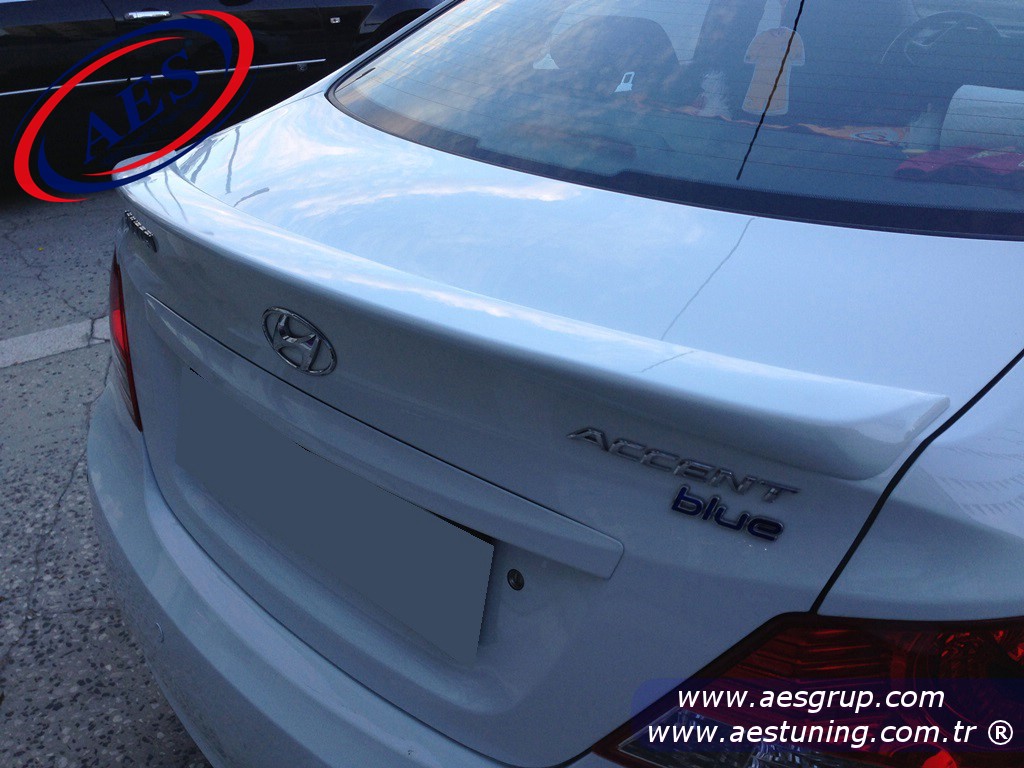 Aes Yeni Hyundai Accent Blue Spoyler Oem Aksesuar