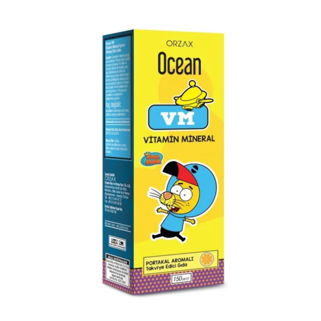Ocean Vm Şurup 150 ML Portakal Aromalı (Kral Şakir)