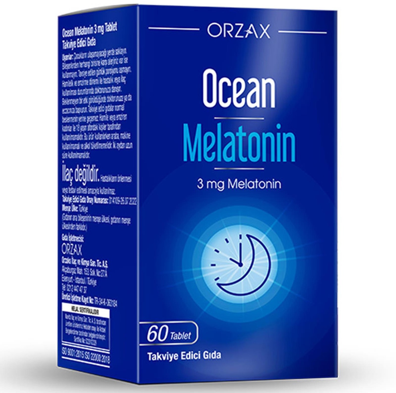 Ocean Melatonin 3 Mg 60 Tablet