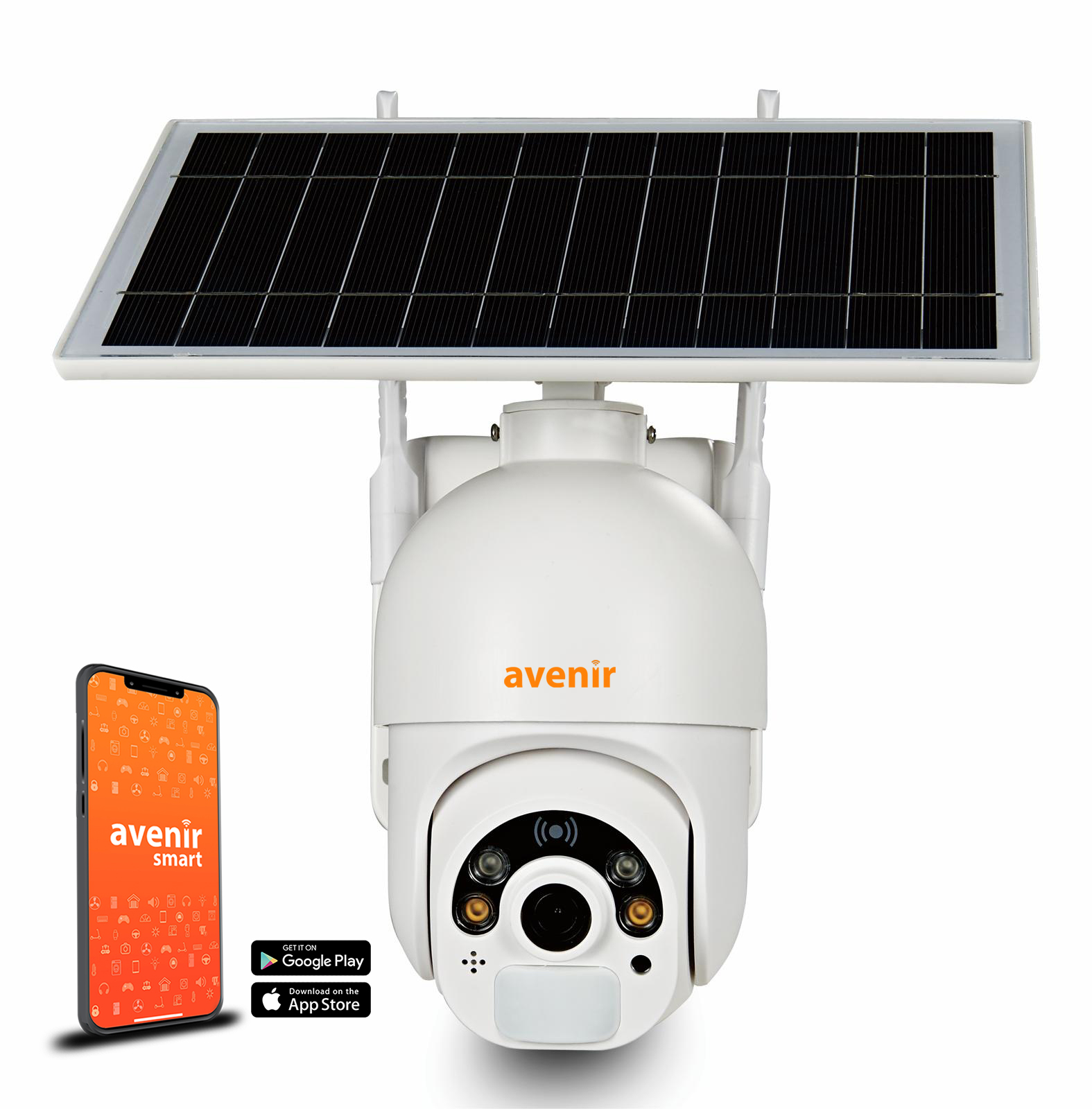 Avenir Av-s260 Güneş Enerjili Solar Panelli Akıllı Wifi Kamera