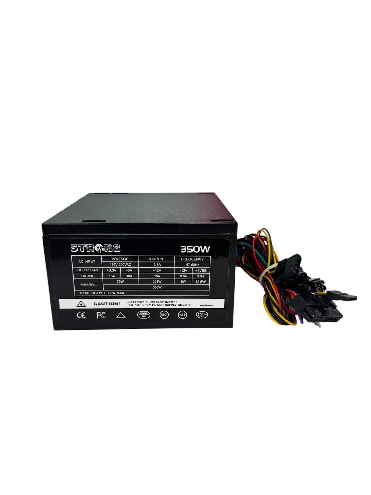 Strong St350 350w Siyah Power Supply Güç Kaynağı