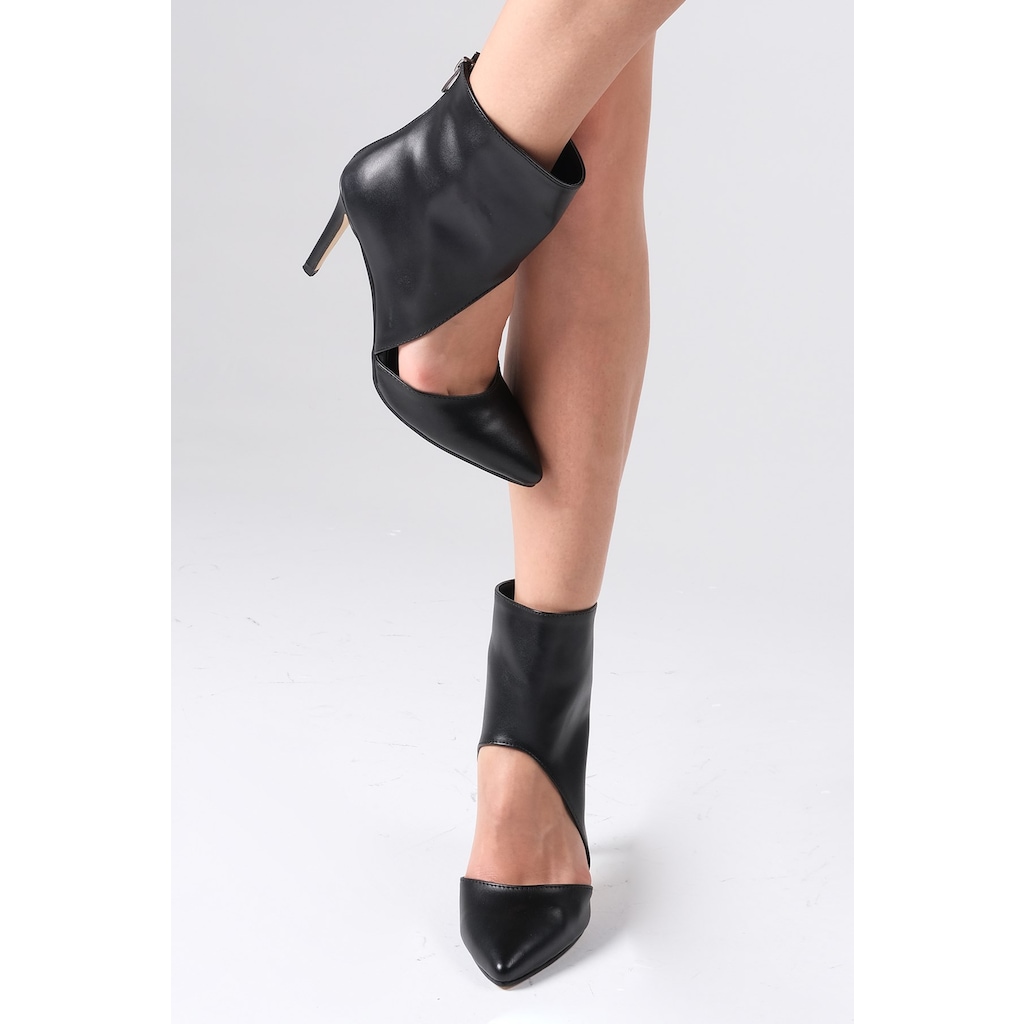 Mio Gusto Sasha Siyah Renk Kadın Topuklu Ayakkabı