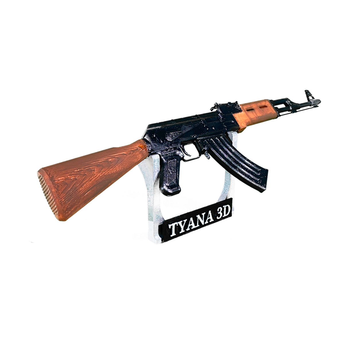 Tyana 3D AK47 Size Özel Masa Üstü İsimlik