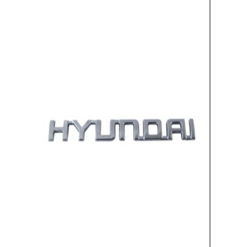 Hyundai Bağaj Yazısı Yapıştırma