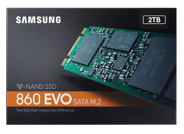 Samsung 860 Evo MZ-N6E1T0BW 2 TB M.2 SSD