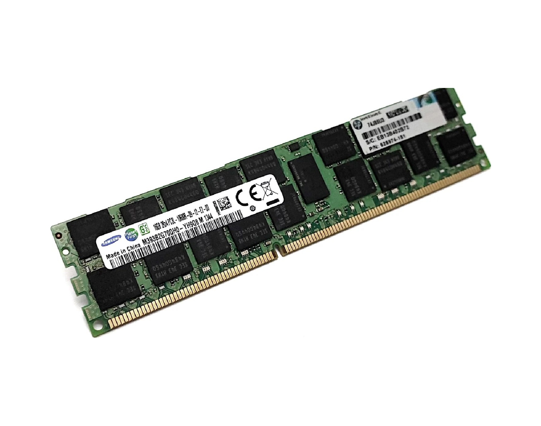 Samsung 16gb Pc3l-10600r-09-12-e2-d3 Server Ram M393b2g70qh0-yh9q8