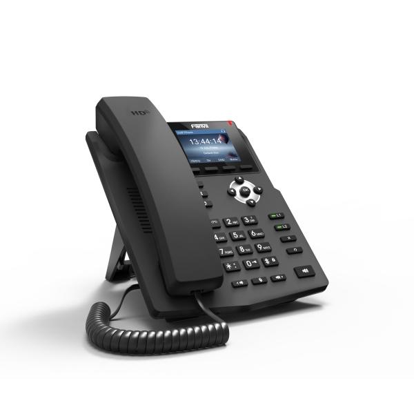 Fanvil X3SP Renkli Ekran IP PoE Masaüstü Çağrı Merkezi Telefonu