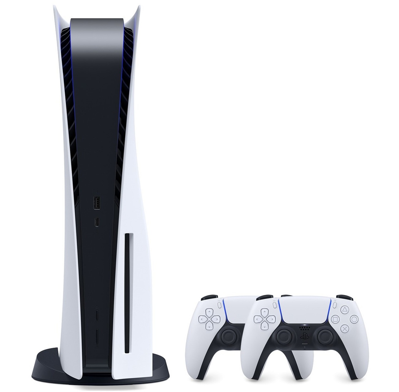 Sony Playstation 5 PS5 Oyun Konsolu + 2 Dualsense Kol (İthalatçı Garantili)